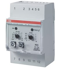 Aardlekrelais 230 - 400 V AC Voor alarm + frequentie filter